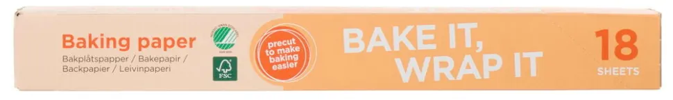 Bakplåtspapper