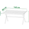Bord Florens + 4 stolar Madrid