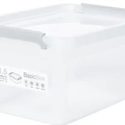 Förvaringslåda med lock BasicBox