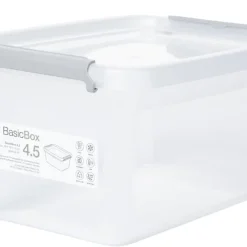 Förvaringslåda med lock BasicBox