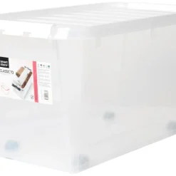 Förvaringslåda med lock Smartstore