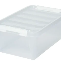 Förvaringslåda med lock Smartstore
