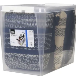 Förvaringslåda med lock Smartstore