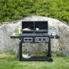 Gasol- och kolgrill Combi