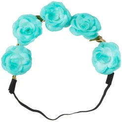 Hårband med blommor