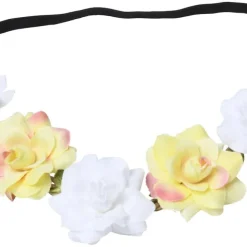 Hårband med blommor