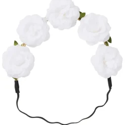 Hårband med blommor