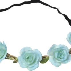 Hårband med blommor