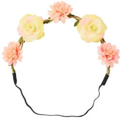 Hårband med blommor