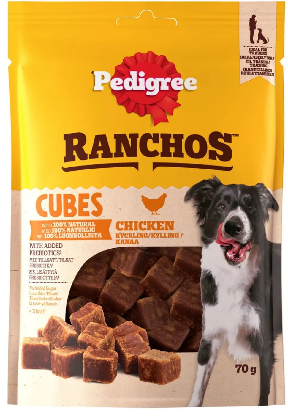 Hundgodis Pedigree Cubes