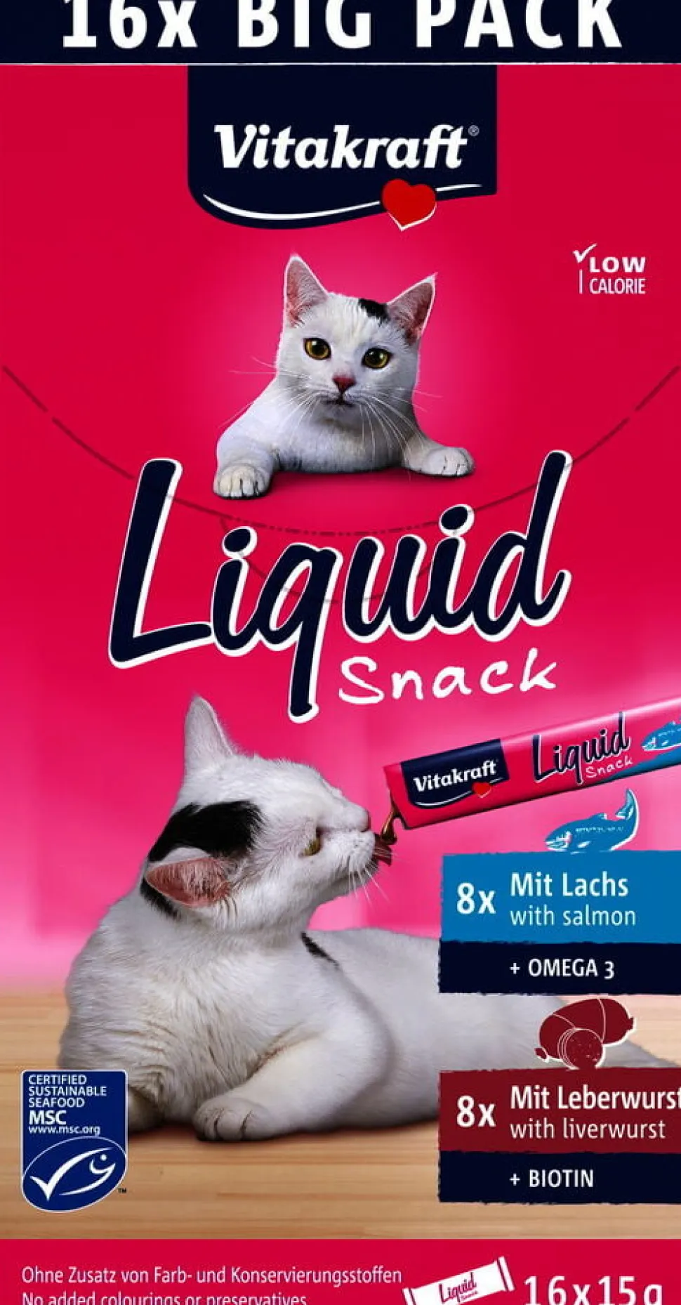 Kattgodis Vitakraft Liquid Snack