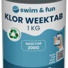Långsamklor, tabletter