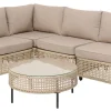 Loungeset Split, 5 delar, beige