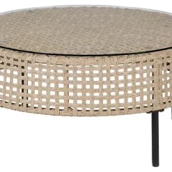 Loungeset Split, 7 delar, beige