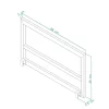 Loungeset Verona, 4 delar + bord
