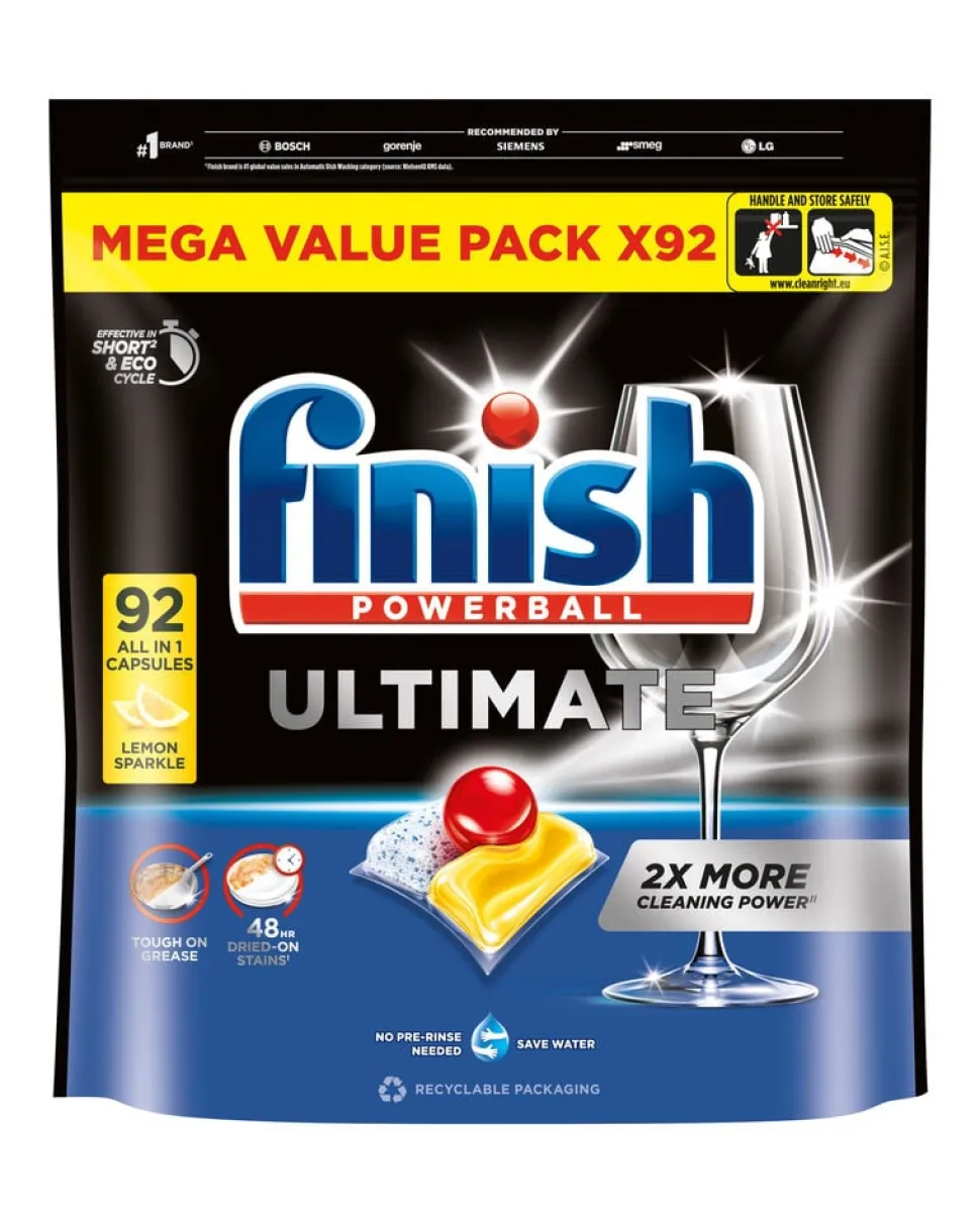 Maskindisktabletter Finish Powerball Ultimate