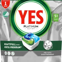 Maskindisktabletter Yes Platinum