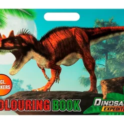 Målarbok Dinosaurie Expedition