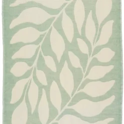 Pläd Elsaform Wool Leaves