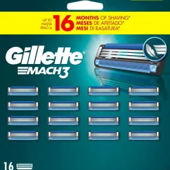 Rakblad, herr Gillette Mach3