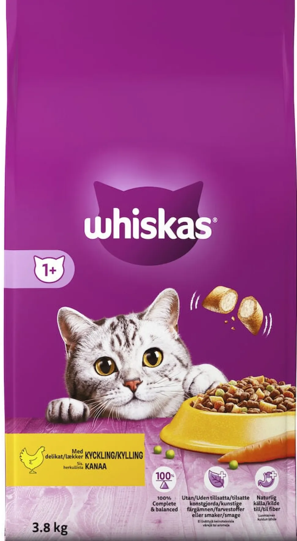 Torrfoder, katt Whiskas