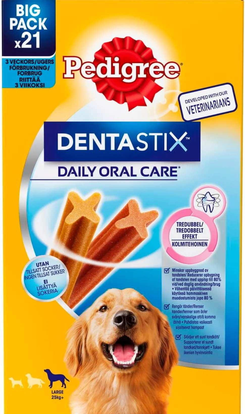 Tuggpinnar Pedigree Dentastix