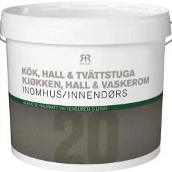 Väggfärg, kök/hall/tvättstuga