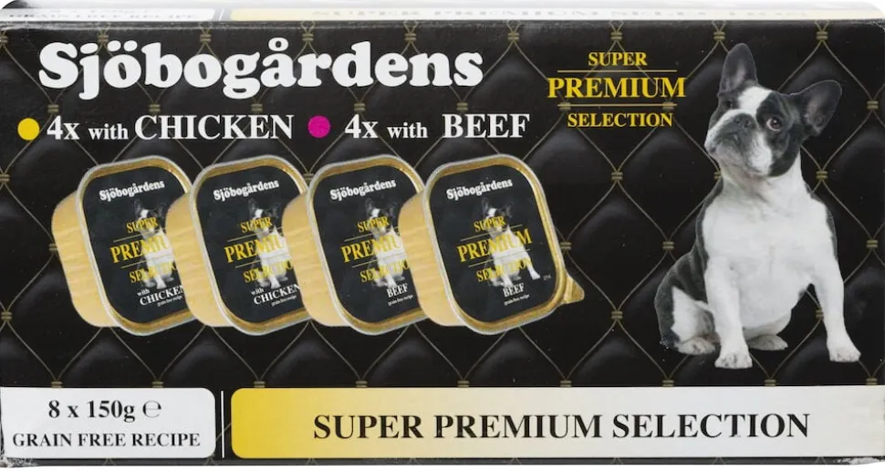 Våtfoder, hund Sjöbogårdens