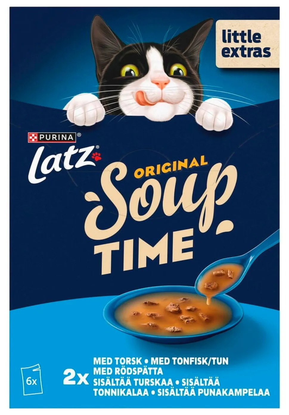 Våtfoder, katt Latz Soup
