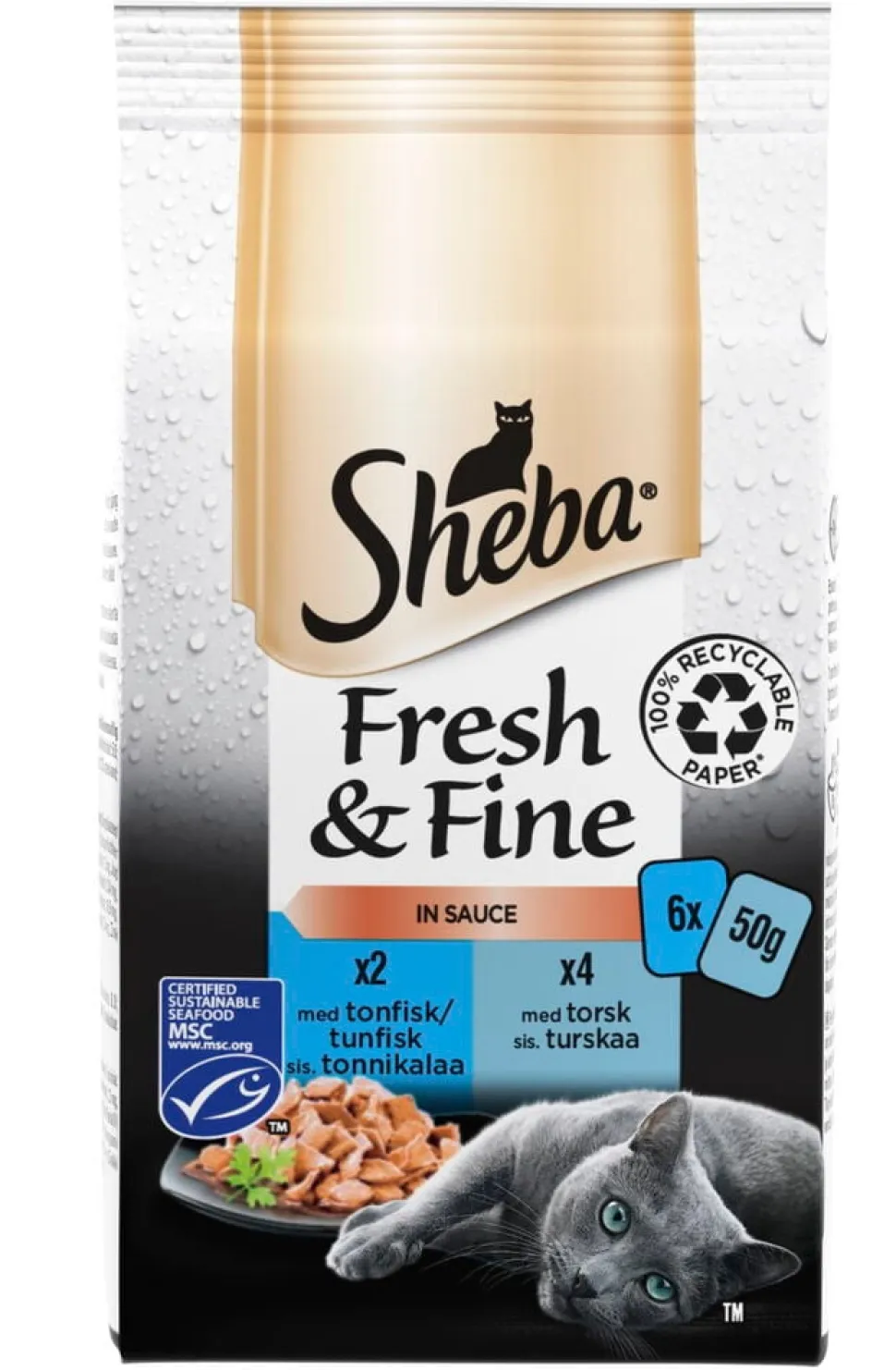 Våtfoder, katt Sheba Fresh & Fine